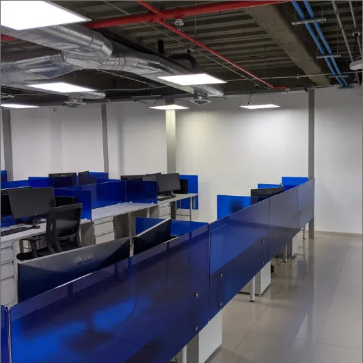 Adecuaciones de puestos de Oficina y muros Drywall